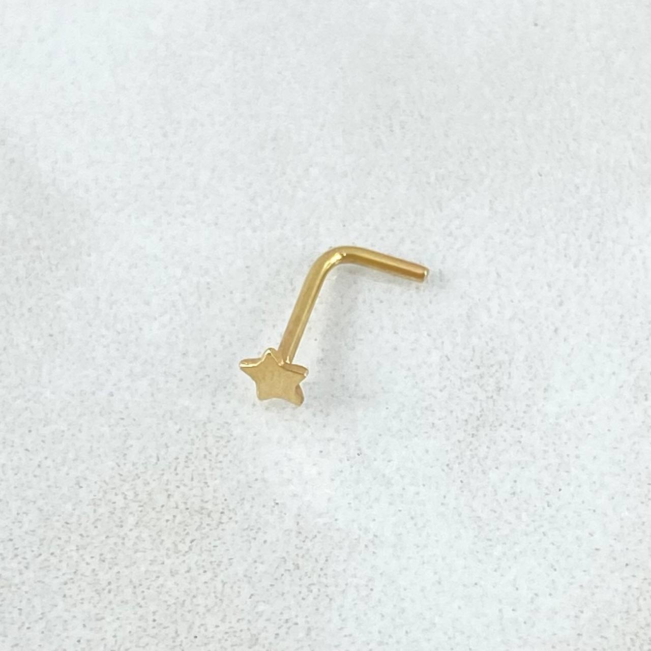 Piercing Chispa Estrella 0.1gr / Nac.Esp.Oro 18K *