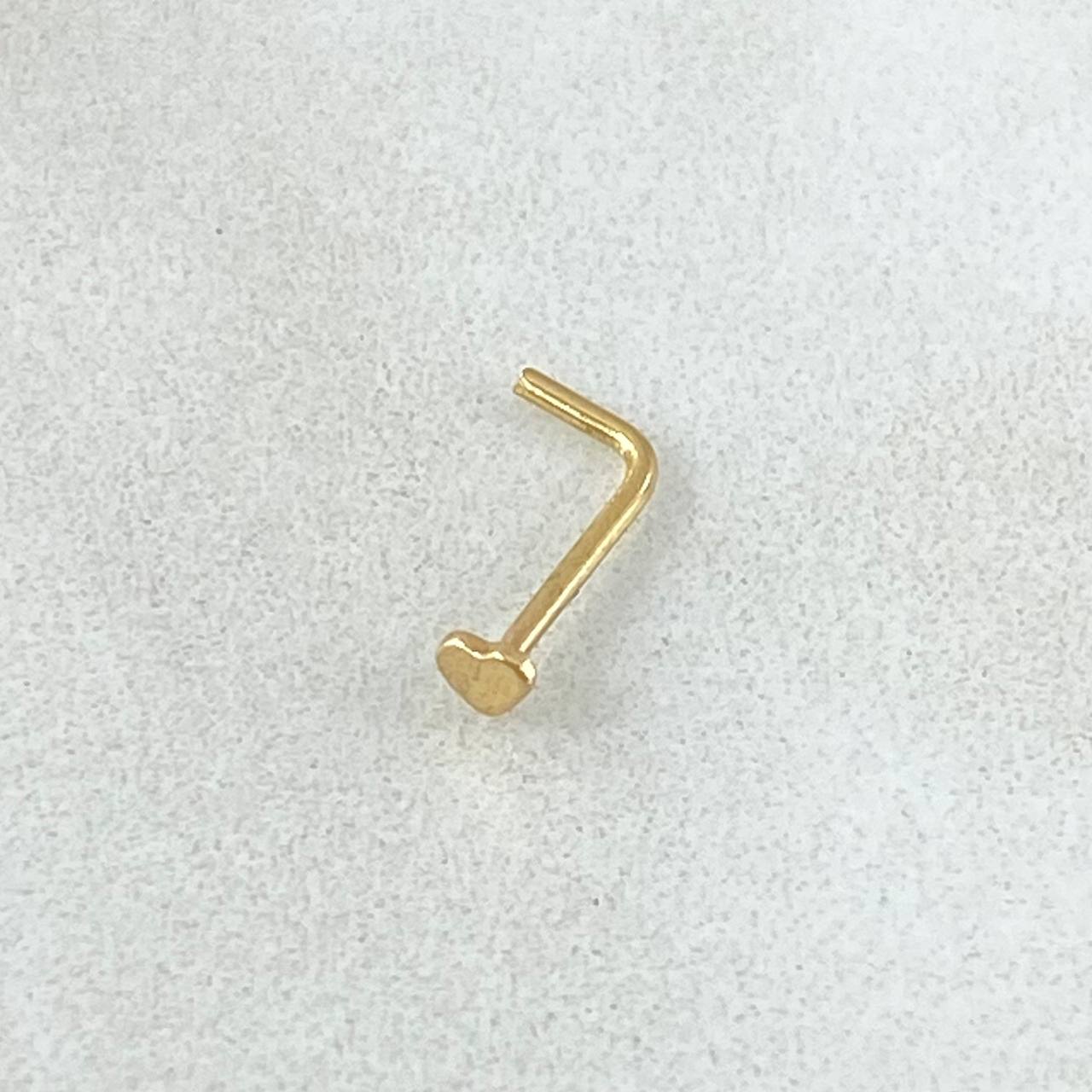 Piercing Chispa Corazon 0.1gr / Nac.Esp.Oro 18K *