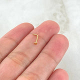 Piercing Chispa Corazon 0.1gr / Nac.Esp.Oro 18K *