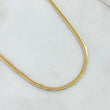 Cadena Serpiente 3.05gr / 50cm / +3 Oro 18K