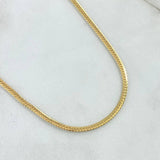 Cadena Serpiente 3.05gr / 50cm / +3 Oro 18K