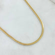 Cadena Serpiente 2.8gr / 45cm / +3 Oro 18K -