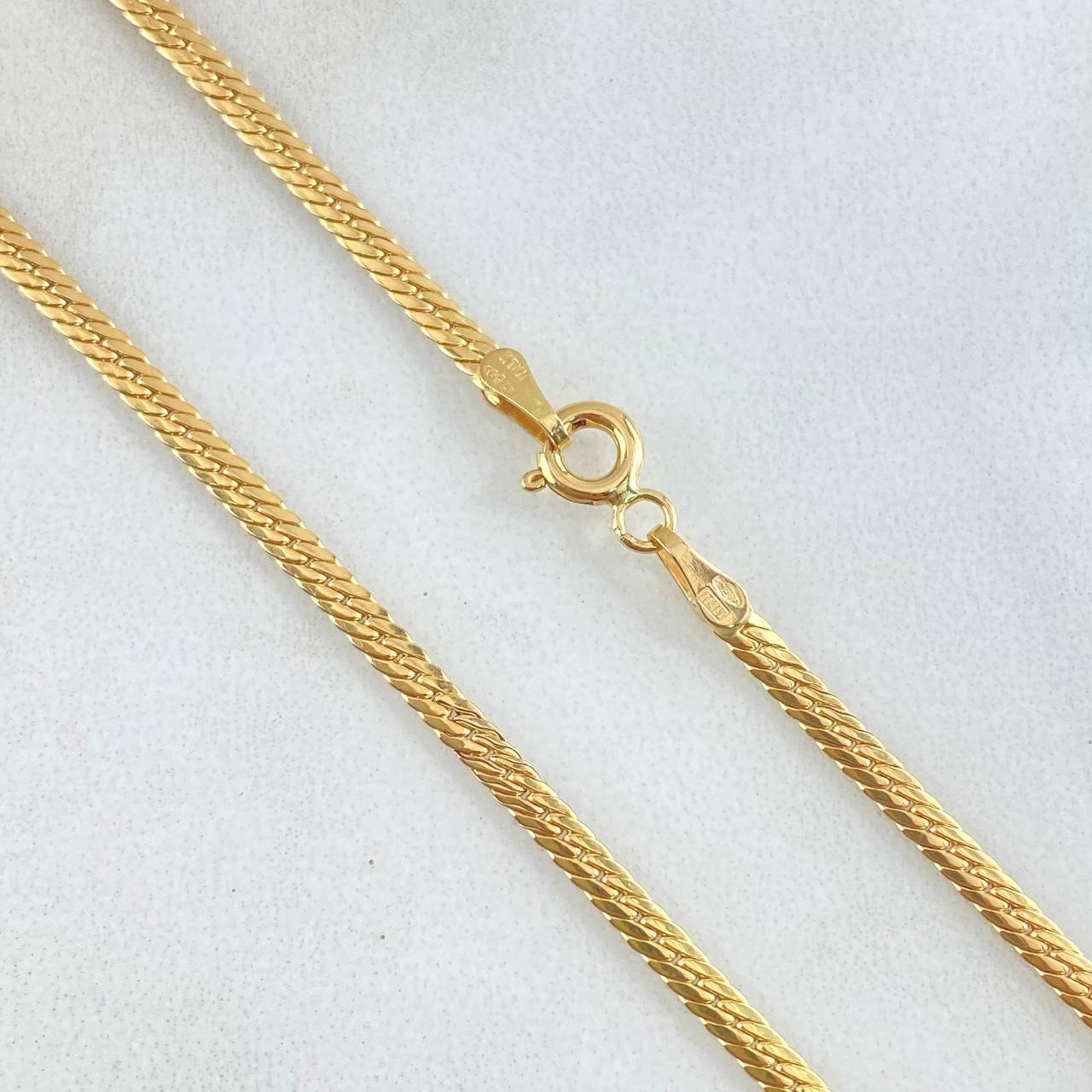 Cadena Serpiente 3.05gr / 50cm / +3 Oro 18K