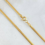 Cadena Serpiente 3.05gr / 50cm / +3 Oro 18K