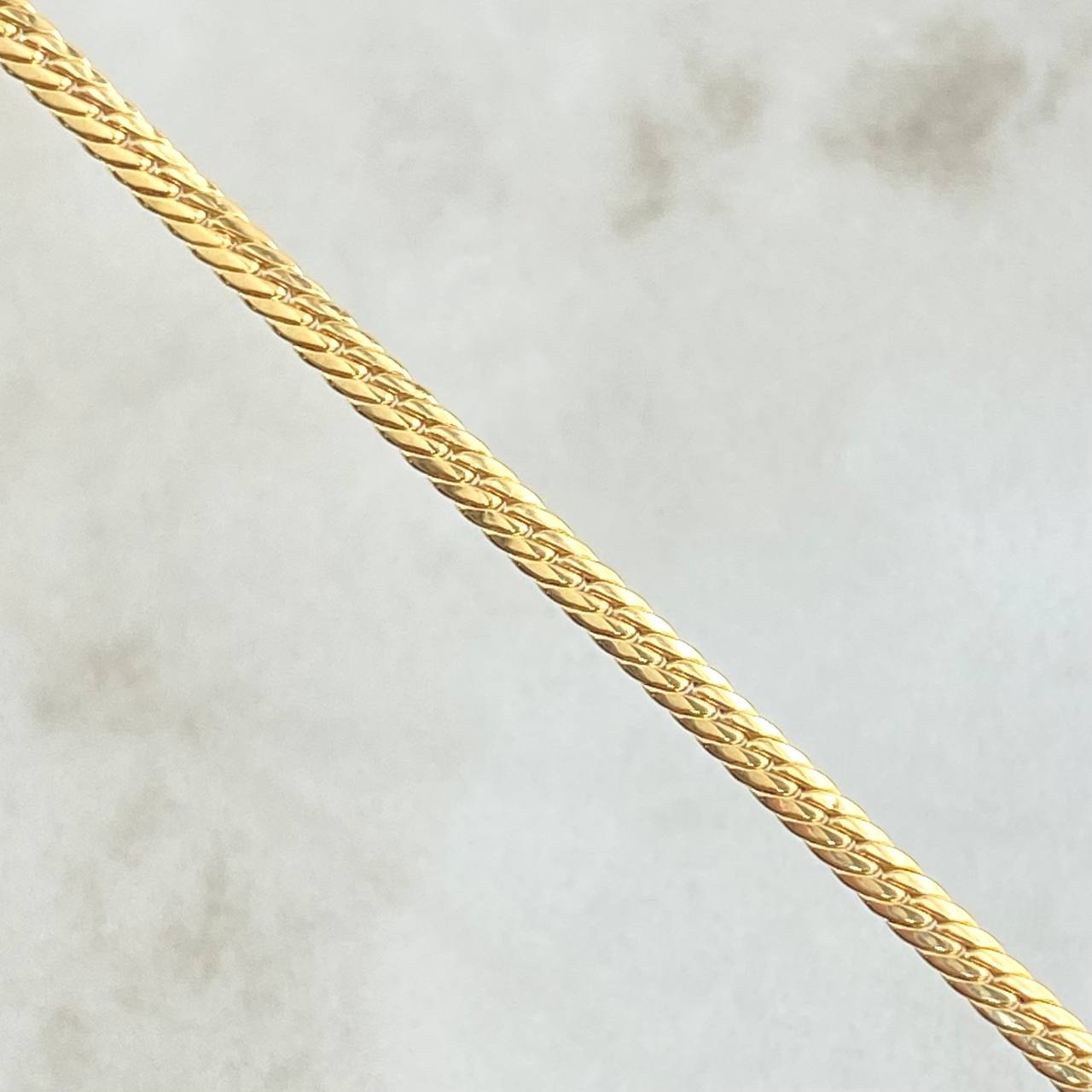 Cadena Serpiente 3.05gr / 50cm / +3 Oro 18K