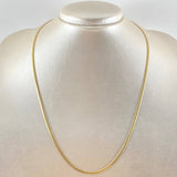 Cadena Serpiente 3gr / 50cm / +3 Oro 18K -
