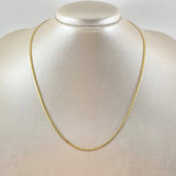 Cadena Serpiente 2.8gr / 45cm / +3 Oro 18K -
