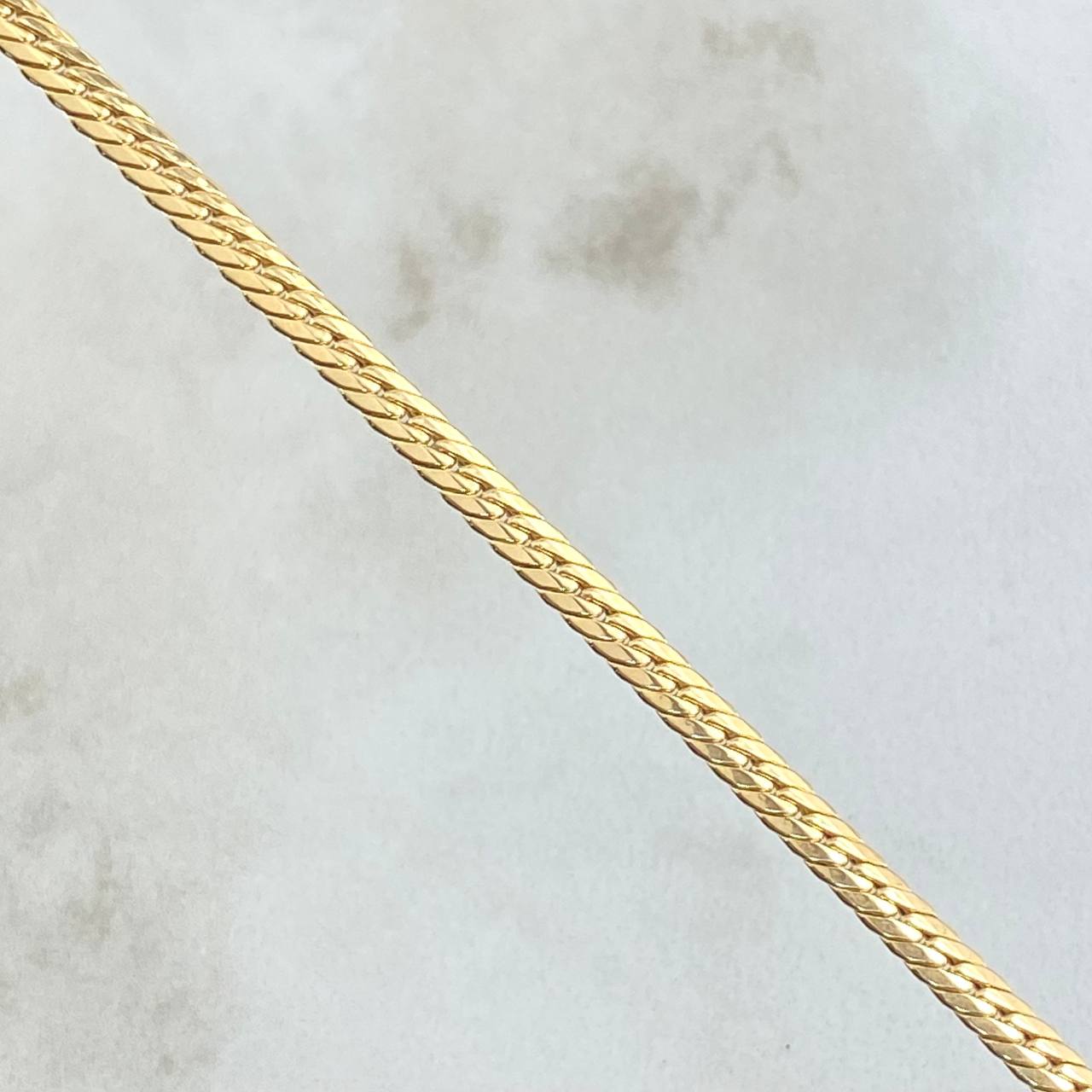 Cadena Serpiente 4.45gr / 60cm- +3 Oro 18K
