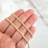 Cadena Serpiente 4.5gr / 60cm- +3 Oro 18K