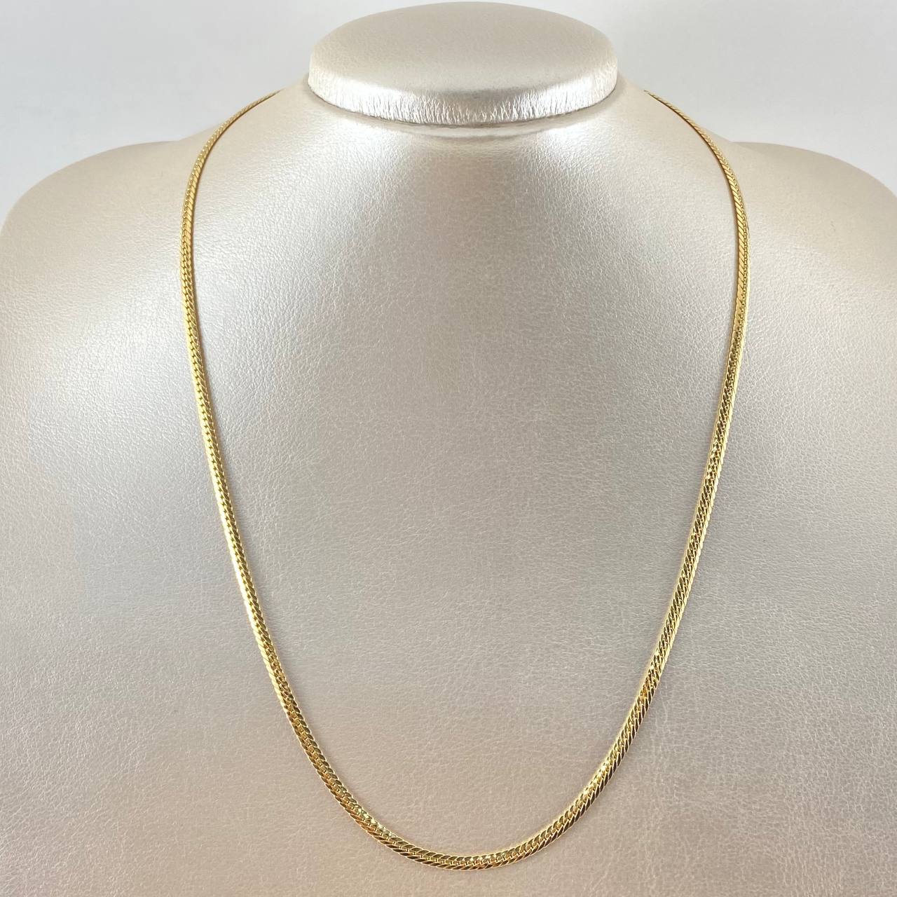 Cadena Serpiente 4.45gr / 60cm- +3 Oro 18K