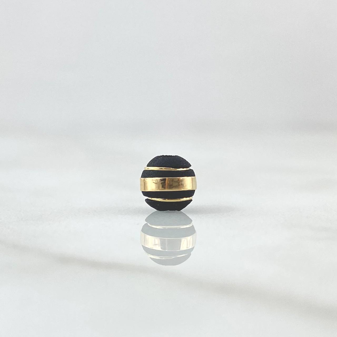 Bola Neoro 3 Rayas 0.12gr / 6mm Oro Amarillo 18K