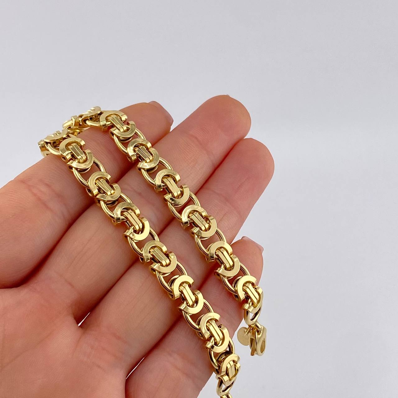 Pulso Eslabón Imperial 7.85 g / 21.1 cm / 7.7 mm Oro Amarillo 18K
