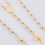Rosario Virgen Milagrosa 6.05g / 50.8cm / 3mm Tres Oros 18K
