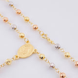 Rosario Virgen Milagrosa 6.2g / 51cm / 3mm Tres Oros 18K