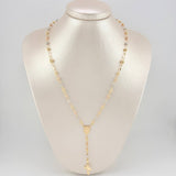 Rosario Virgen milagrosa 5.85g / 50cm / 3mm Tres Oros 18K