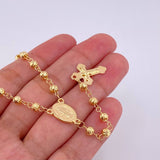 Rosario Virgen De La Milagrosa 10 g / 58 cm / 4 mm Oro Amarillo 18K