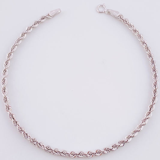Pulso Lazo 1.85 g / 19 cm / 2.55 mm Oro Blanco 18K