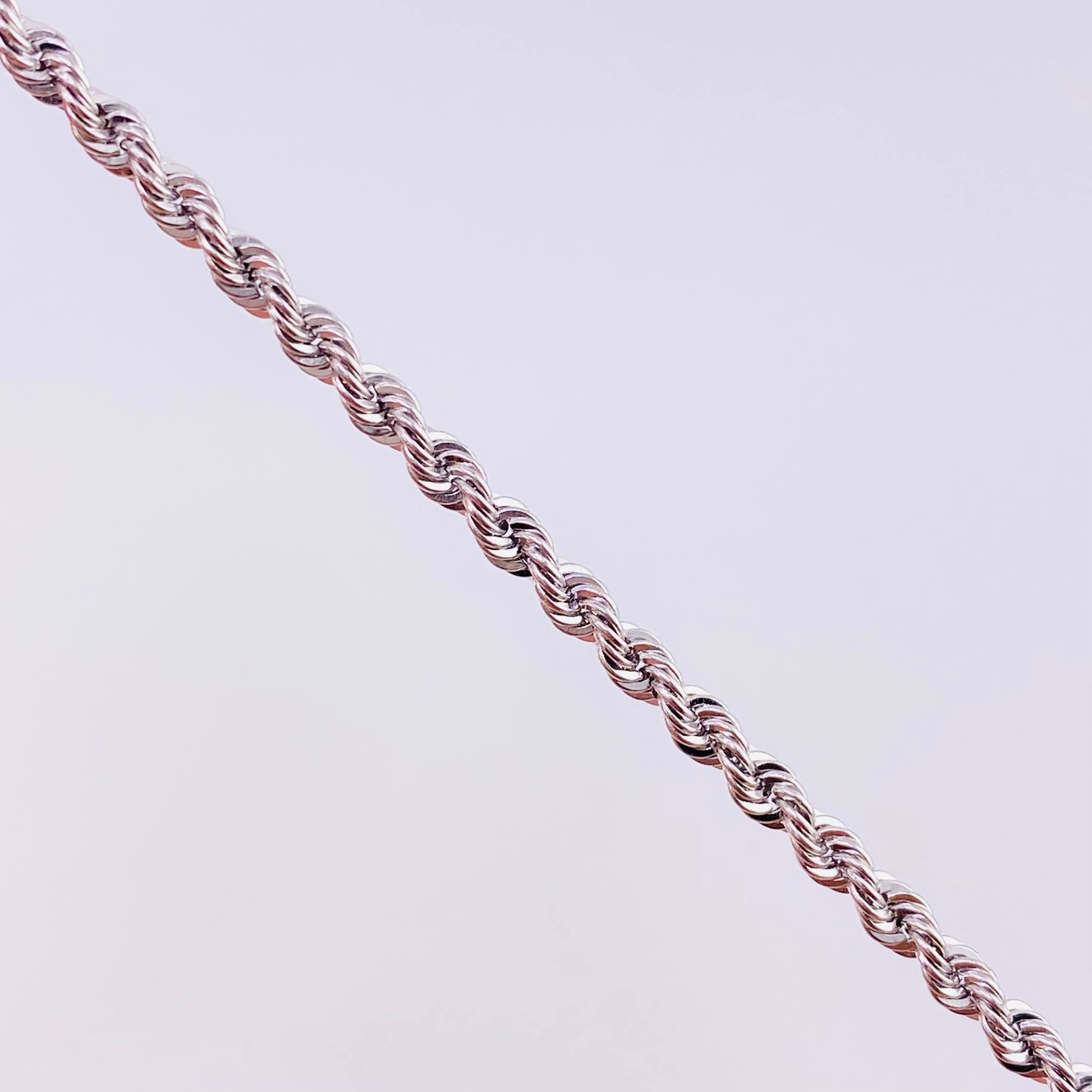 Pulso Lazo 1.85 g / 19 cm / 2.55 mm Oro Blanco 18K