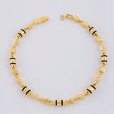 Pulso Rustico Candado Boya 4.95 g / 21 cm / 4.2 mm Oro Amarillo 18K