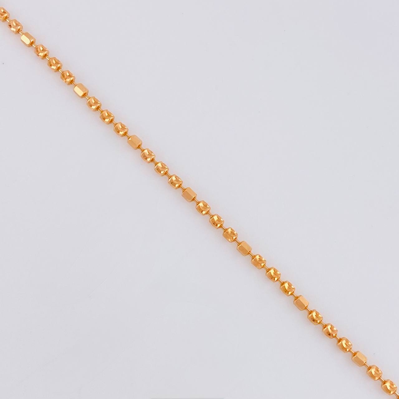 Cadena Morse 4.6 g / 40.6 cm / 1.4 mm Oro Rosa 18K
