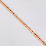 Cadena Ice 7.2 g / 40.5 cm / 2.9 mm Oro Rosa 18K
