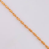 Cadena Morse 8.2 g / 70.5 cm / 1.6 mm Oro Rosa 18K