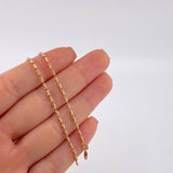 Cadena Morse 8.2 g / 70.5 cm / 1.6 mm Oro Rosa 18K
