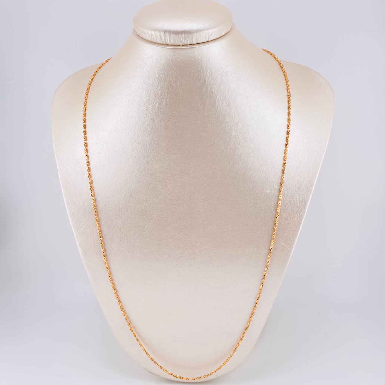 Cadena Morse 8.2 g / 70.5 cm / 1.6 mm Oro Rosa 18K