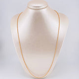 Cadena Morse 8.2 g / 70.5 cm / 1.6 mm Oro Rosa 18K