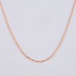Cadena Morse 1.5 g / 45.3 cm / 0.8 mm Oro Rosa 18K
