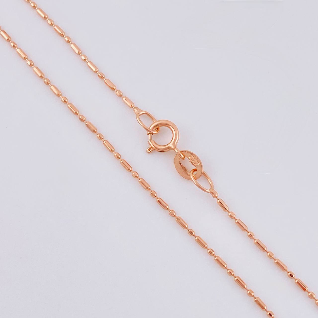 Cadena Morse 1.5 g / 45.1 cm / 0.8 mm Oro Rosa 18K