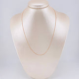 Cadena Morse 1.5 g / 45.3 cm / 0.8 mm Oro Rosa 18K