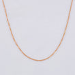 Cadena Veneciana 1 g / 50.2 cm / 0.8 mm Oro Rosa 18K