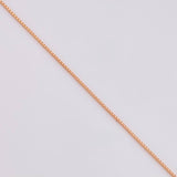 Cadena Veneciana 1.05 g / 50.3 cm / 0.8 mm Oro Rosa 18K