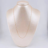 Cadena Veneciana 1 g / 50.2 cm / 0.8 mm Oro Rosa 18K