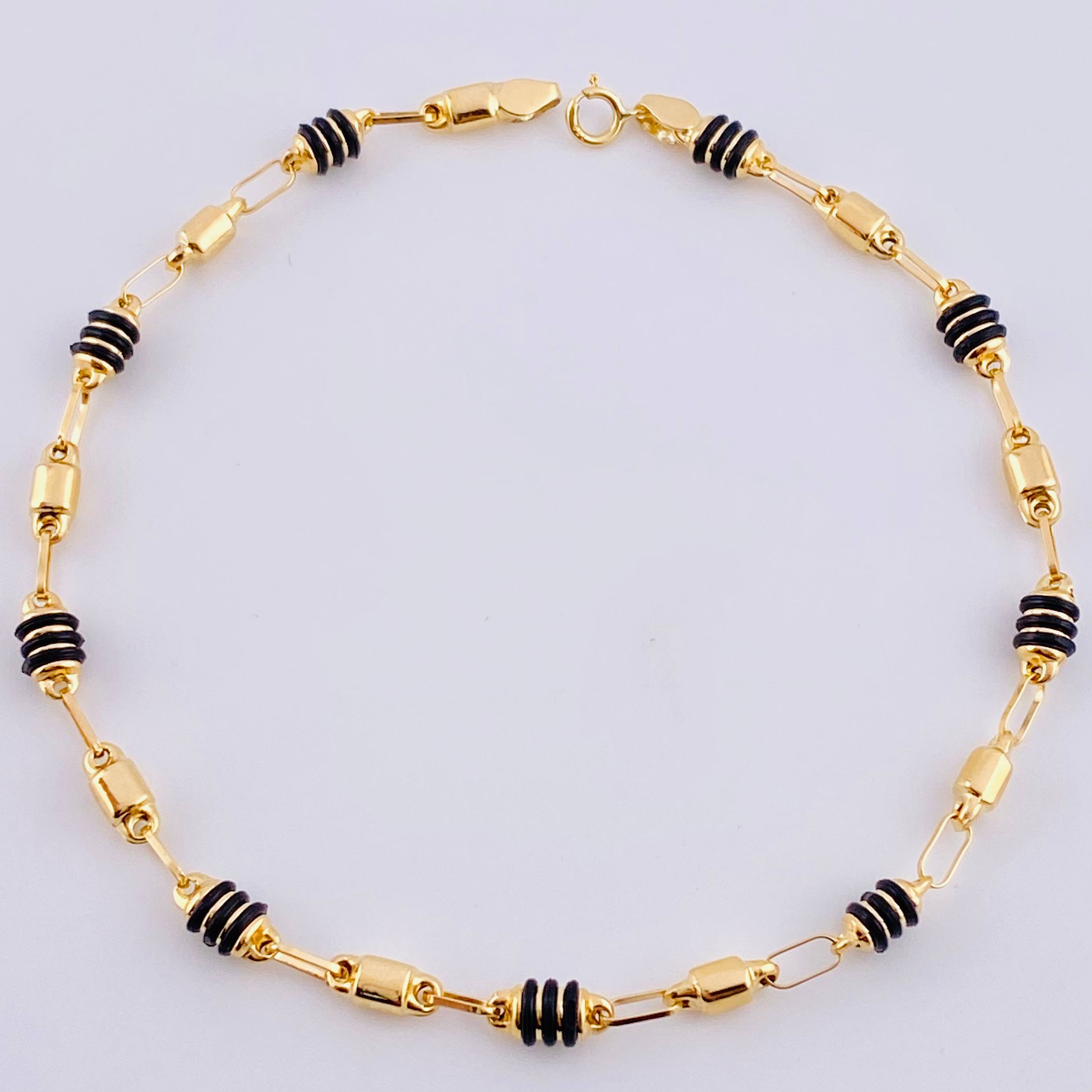 Pulso Rustico Barril 2.95 g / 21.2 cm / 3.4 mm Oro Amarillo 18K