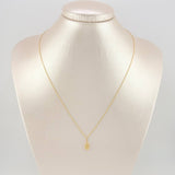 Set Cadena Aro Seguido + Dije Virgen De La Milagrosa / 1.05 g / 45 cm Oro Amarillo 18K