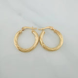 Candongas Mary 1.65gr / 2.2cm / Oro Amarillo 18K &