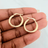 Candongas Mary 1.65gr / 2.2cm / Oro Amarillo 18K &