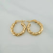 Candongas Mary 1.15gr / 1.6cm / Oro Amarillo 18K &