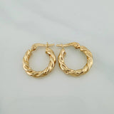 Candongas Mary 1.15gr / 1.6cm / Oro Amarillo 18K &