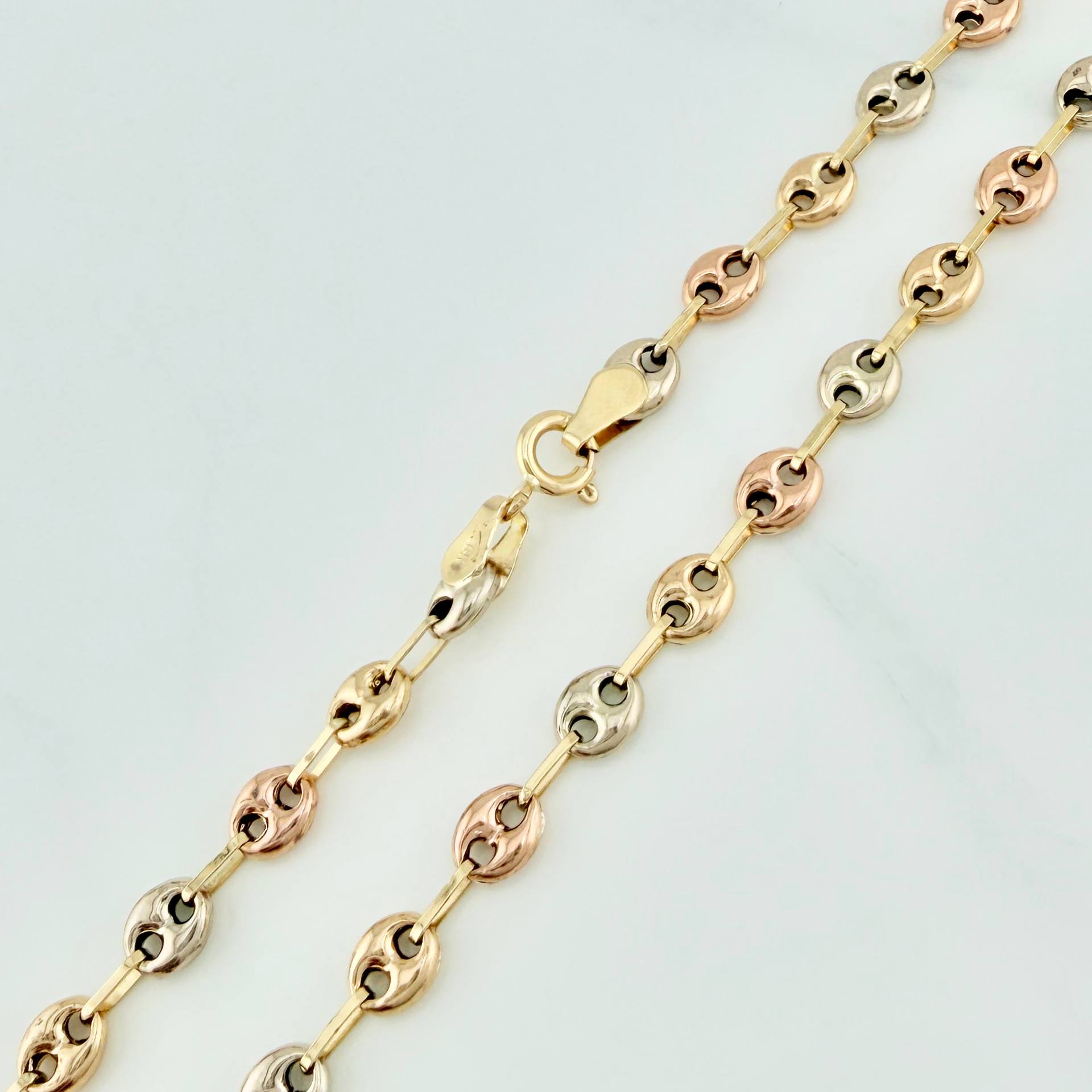 Cadena Gc 7.9 g / 61 cm / 4 mm Tres Oros 18K