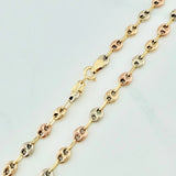 Cadena Gc 9.35 g / 61.05 cm / 4.7 mm Tres Oros 18K