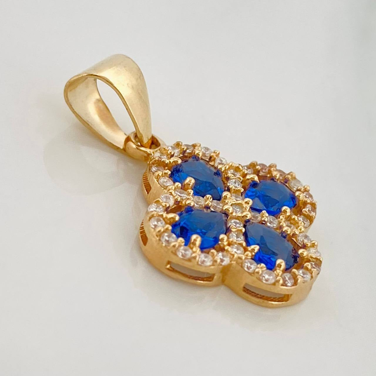 Dije Trebol 1.8 g / 2.3 cm Oro Amarillo 18K