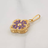 Dije Trebol 2.8 g / 2.5 cm Oro Amarillo 18K
