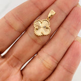 Dije Trebol 3.2 g / 2.3 cm Oro Amarillo 18K