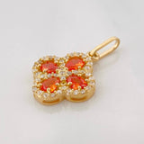 Dije Trebol 1.7 g / 2 cm Oro Amarillo 18K