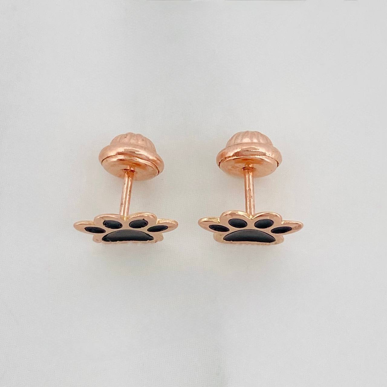 Topos Huellas 0.8 g / 8.42 mm Oro Rosa 18K
