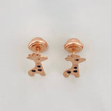 Topos Jirafas 0.8 g / 5.35 mm Oro Rosa 18K