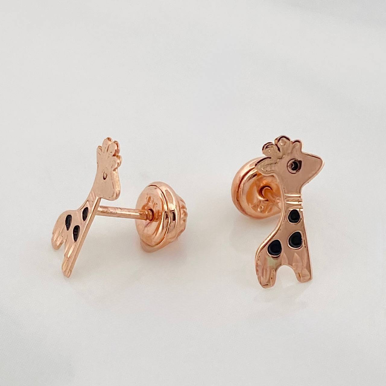 Topos Jirafas 0.8 g / 5.46 mm Oro Rosa 18K